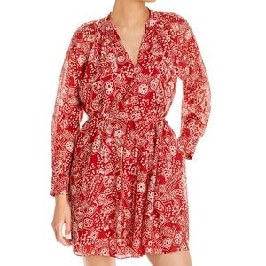 Rebecca Taylor Labyrinth Long Sleeve Dress size large NWT